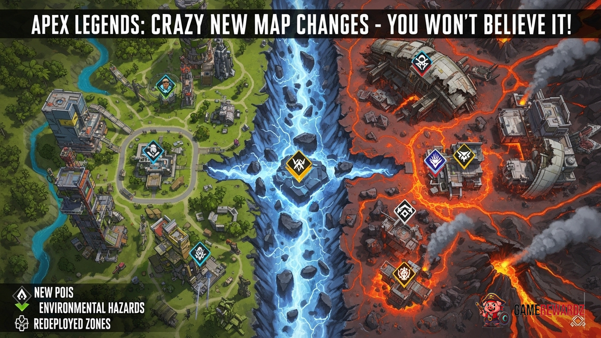 Apex Legends: CRAZY New Map Changes - You WON&#039;T Believe It!